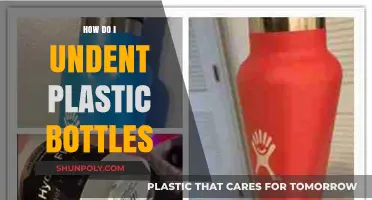 Simple Steps to Undent Plastic Bottles: A Quick DIY Guide