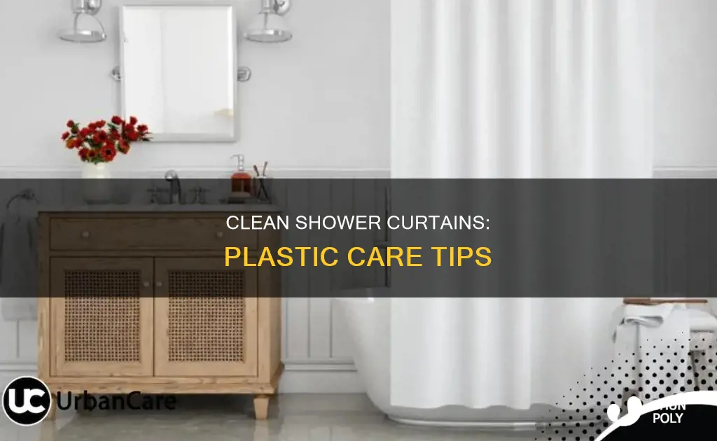 how do i wash plastic shower curtains