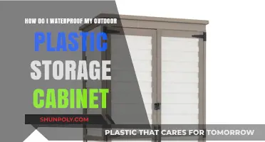Protect Your Stuff: A Guide to Waterproofing Outdoor Plastic Storage Cabinets