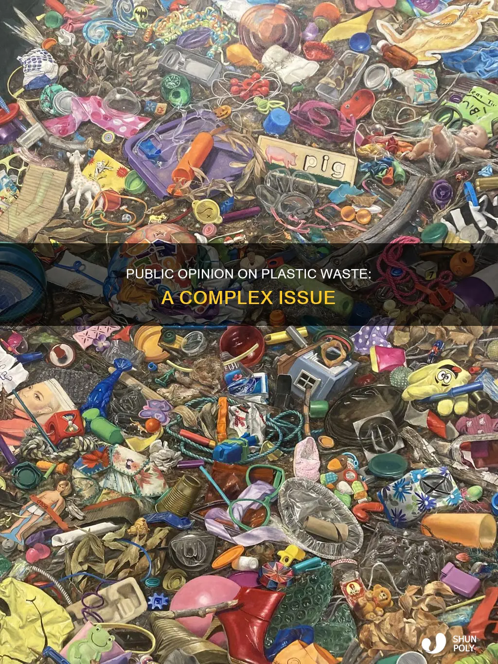 how do people feel about plastic waste