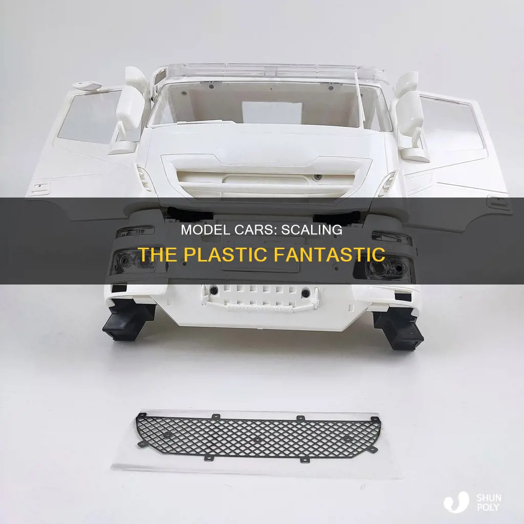 how do plastic model cars scale