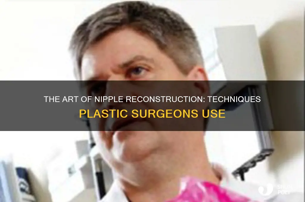 how do plastic surgeons make nipples