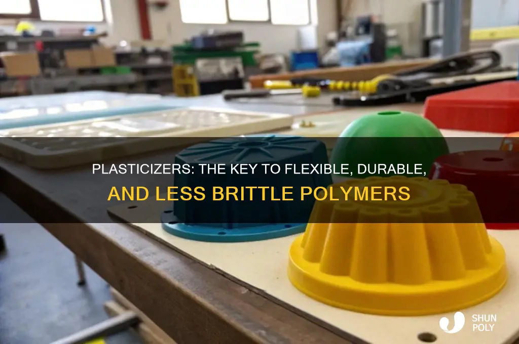 how do plasticizers make polymers less brittle
