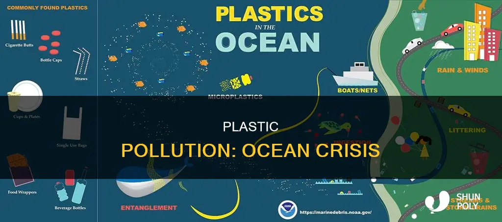 how do plastics get in the ocean and how much