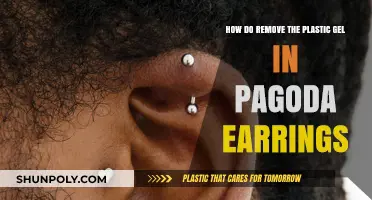 Easy Steps to Remove Plastic Gel from Pagoda Earrings