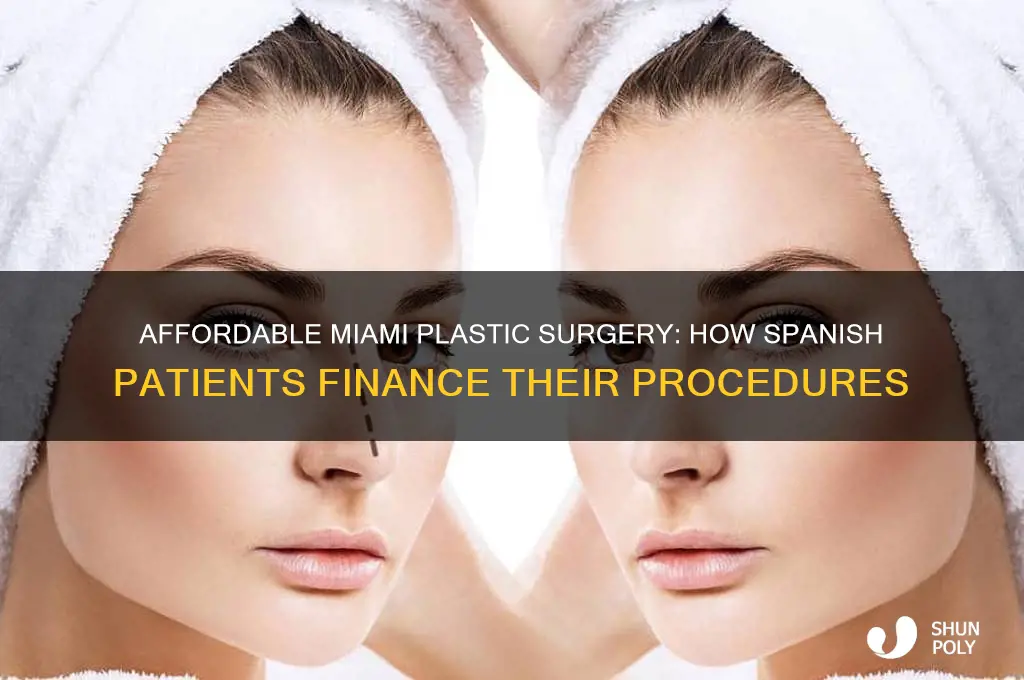 how do spanish people afford plastic surgery in miami