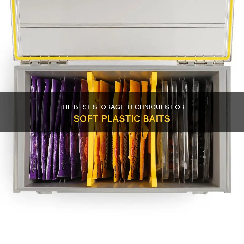 how do store your soft plastic baits