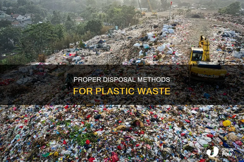 how do they dispose the plastic waste