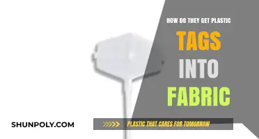 How Plastic Tags Are Seamlessly Integrated into Fabric: A Detailed Look