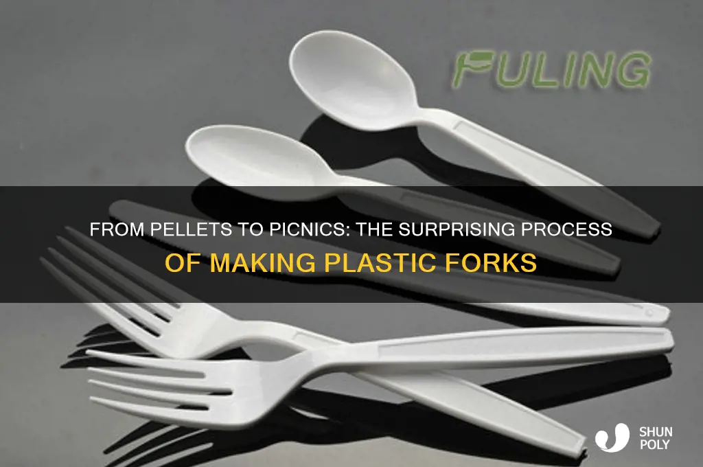 how do they make plastic forks