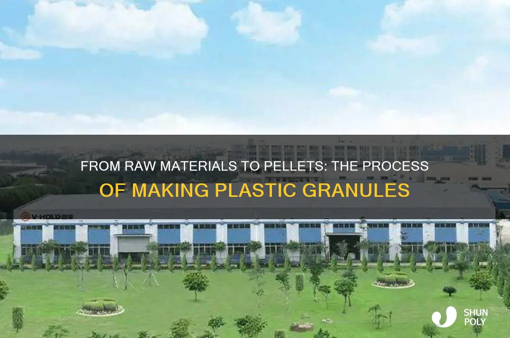 how do they make plastic granules