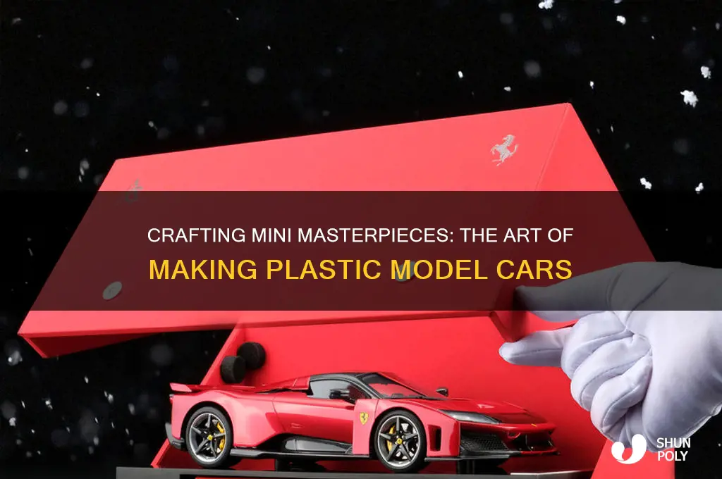 how do they make plastic model cars