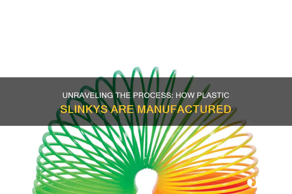 how do they make plastic slinky