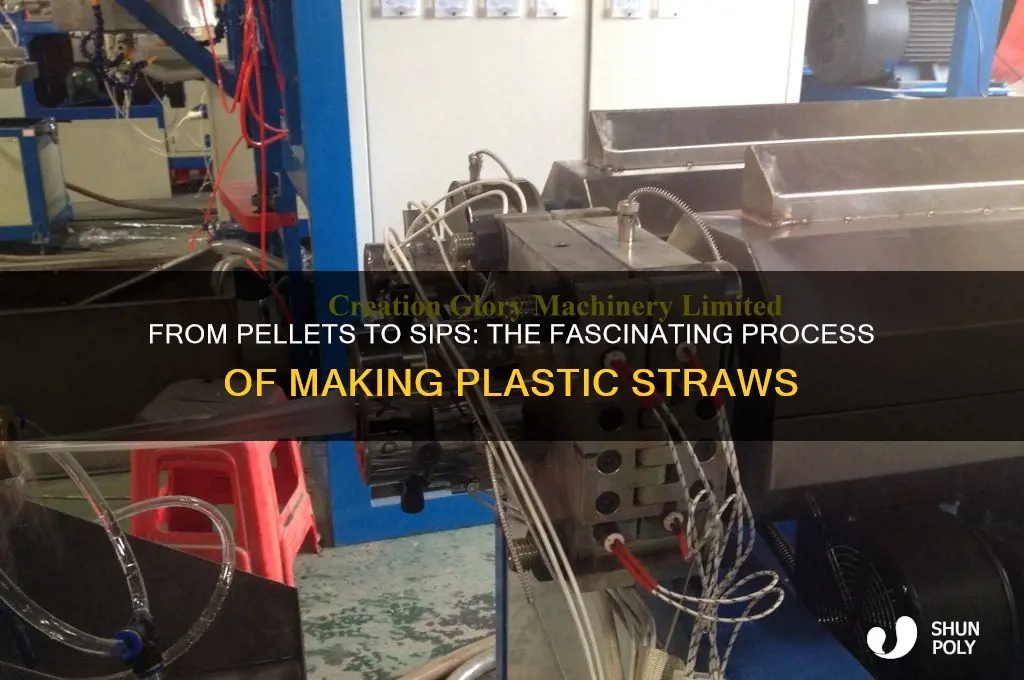 how do they make plastic straws