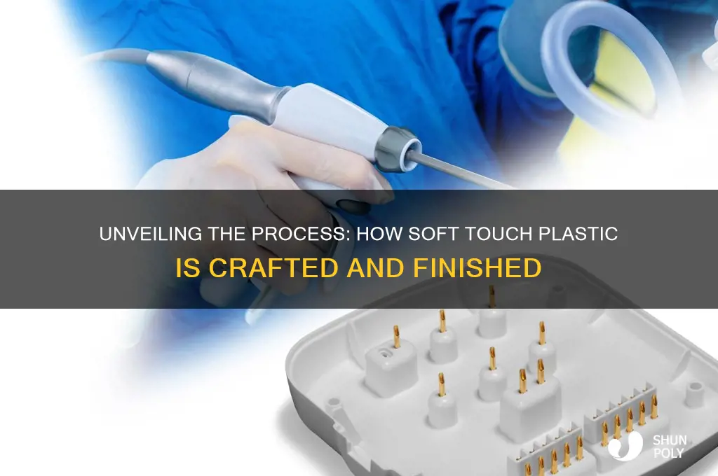 how do they make soft touch plastic