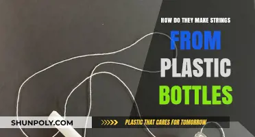 Transforming Plastic Bottles into Strings: A Sustainable Recycling Journey