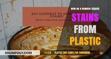 Effective Tips to Remove Sauce Stains from Plastic Surfaces Easily