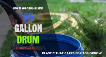 Effective Methods for Cleaning a Plastic 55-Gallon Drum Thoroughly