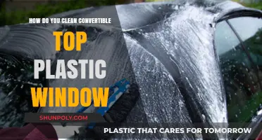 Effective Cleaning Tips for Your Convertible Top Plastic Window