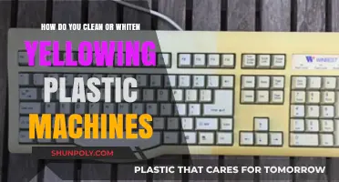 Revive Yellowed Plastic Machines: Effective Cleaning and Whitening Techniques