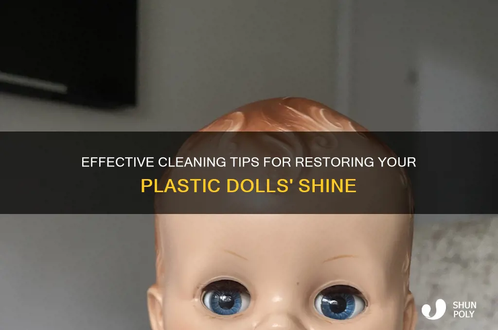 how do you clean plastic dolls