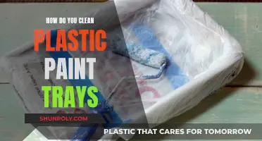 Effective Ways to Clean Plastic Paint Trays at Home
