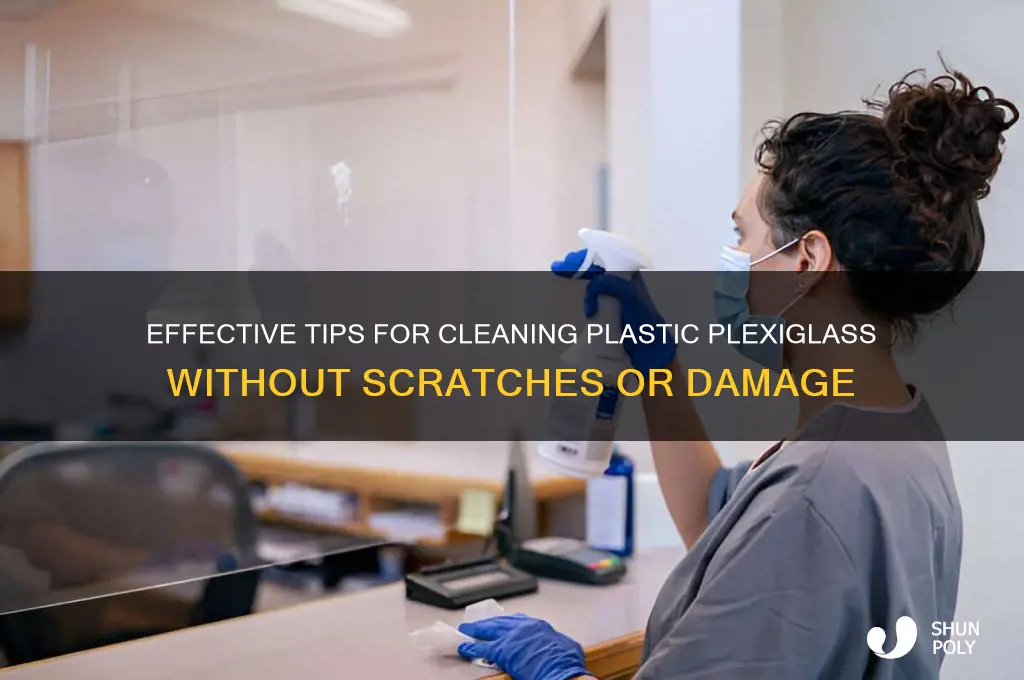 how do you clean plastic plexiglass