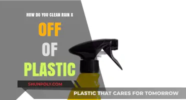 Effective Methods to Remove Rain-X from Plastic Surfaces Easily