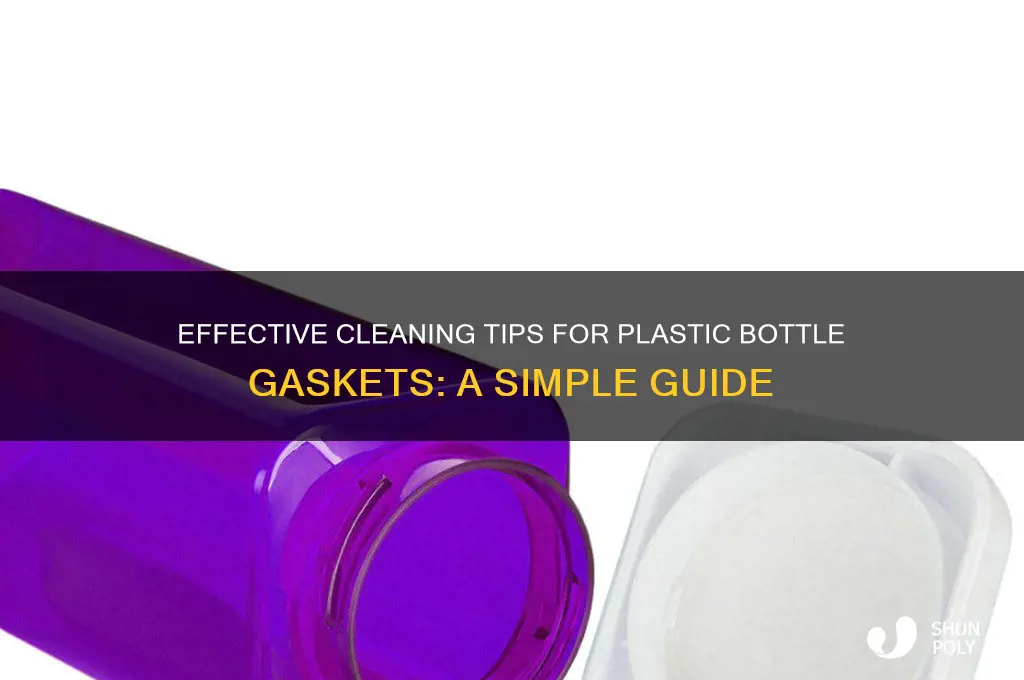 how do you clean those plastic gaskets in drinking bottles