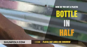 Easy DIY Guide: Cutting Plastic Bottles in Half Safely and Precisely