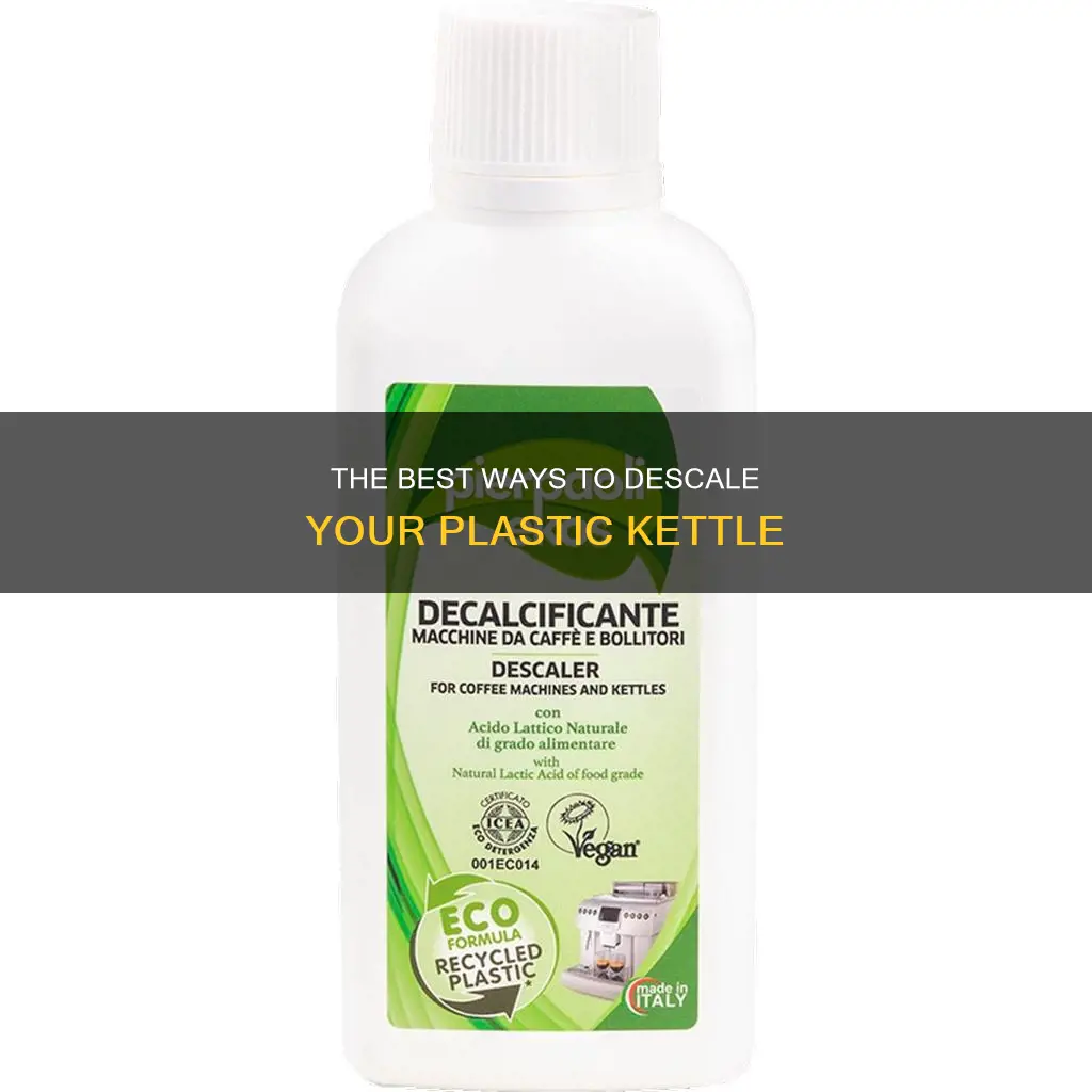 how do you descale a plastic kettle