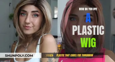 Customizing Your Plastic Wig: Dyeing Techniques