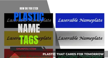Etching Plastic Name Tags: A Step-by-Step Guide