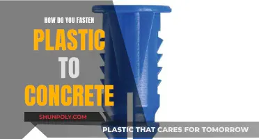 Fastening Plastic to Concrete: Best Practices