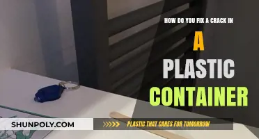 Repairing Cracked Plastic Containers: A Quick DIY Guide