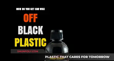 Removing Car Wax from Black Plastic: Effective Techniques and Tips