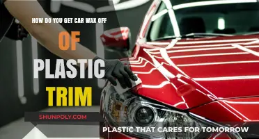 Effective Ways to Remove Car Wax from Plastic Trim Easily