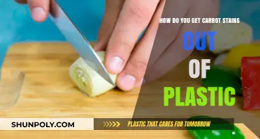 Effective Ways to Remove Carrot Stains from Plastic Surfaces Easily