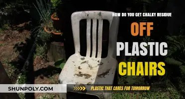 Effective Ways to Remove Chalky Residue from Plastic Chairs Easily