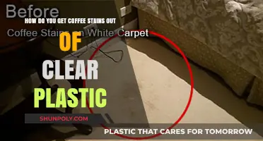 Effective Methods to Remove Coffee Stains from Clear Plastic Items