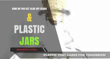 Easy Ways to Remove Glue from Glass & Plastic Jars