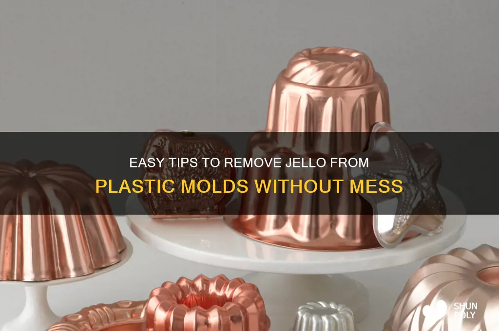 how do you get jello out of a plastic mold