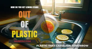Effective Ways to Remove Lemon Stains from Plastic Surfaces Easily