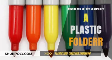 Effective Ways to Remove Sharpie Marks from Plastic Folders