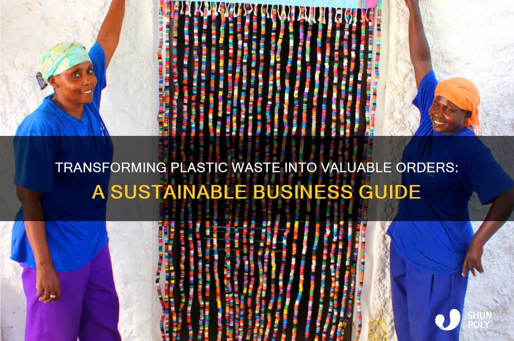how do you get orders out of plastic