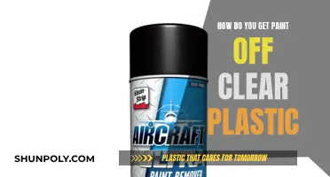 Removing Paint from Clear Plastic: Effective Methods