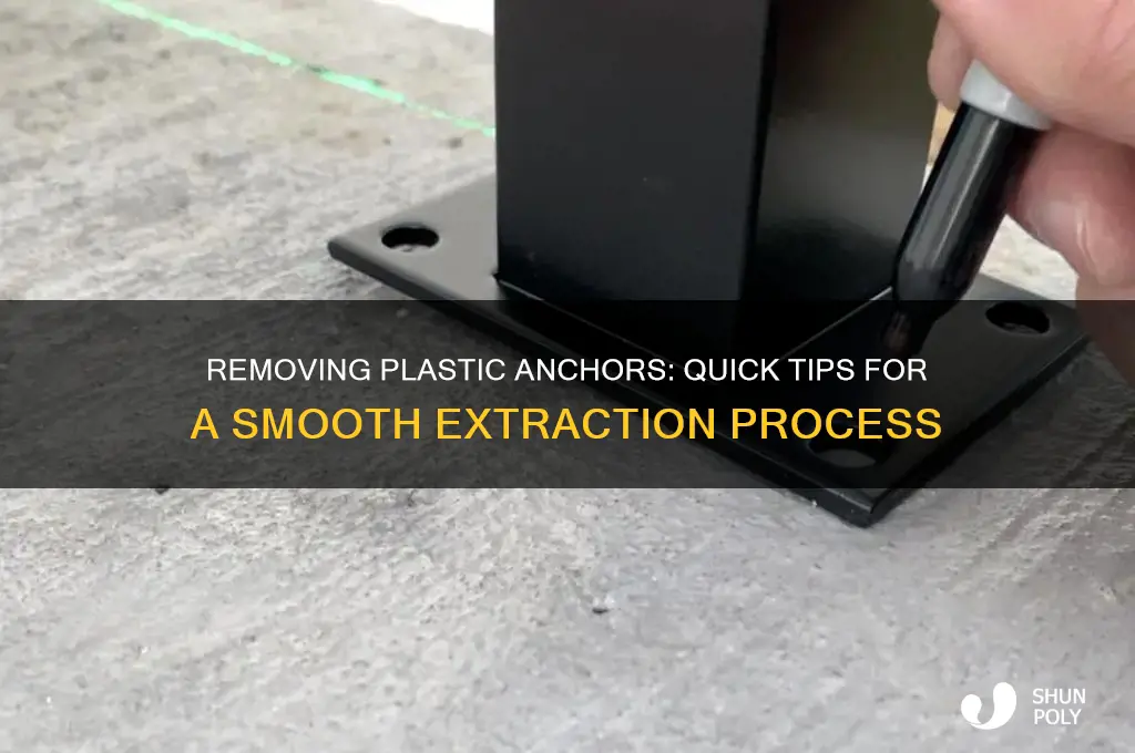 how do you get plastic anchors out