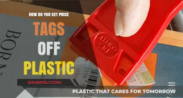 Effective Methods to Remove Price Tags from Plastic Surfaces Easily
