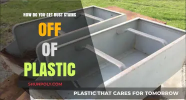 Effective Ways to Remove Rust Stains from Plastic Surfaces Easily