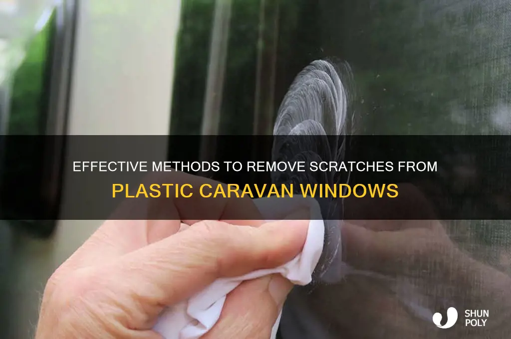 how do you get scratches out of plastic caravan windows